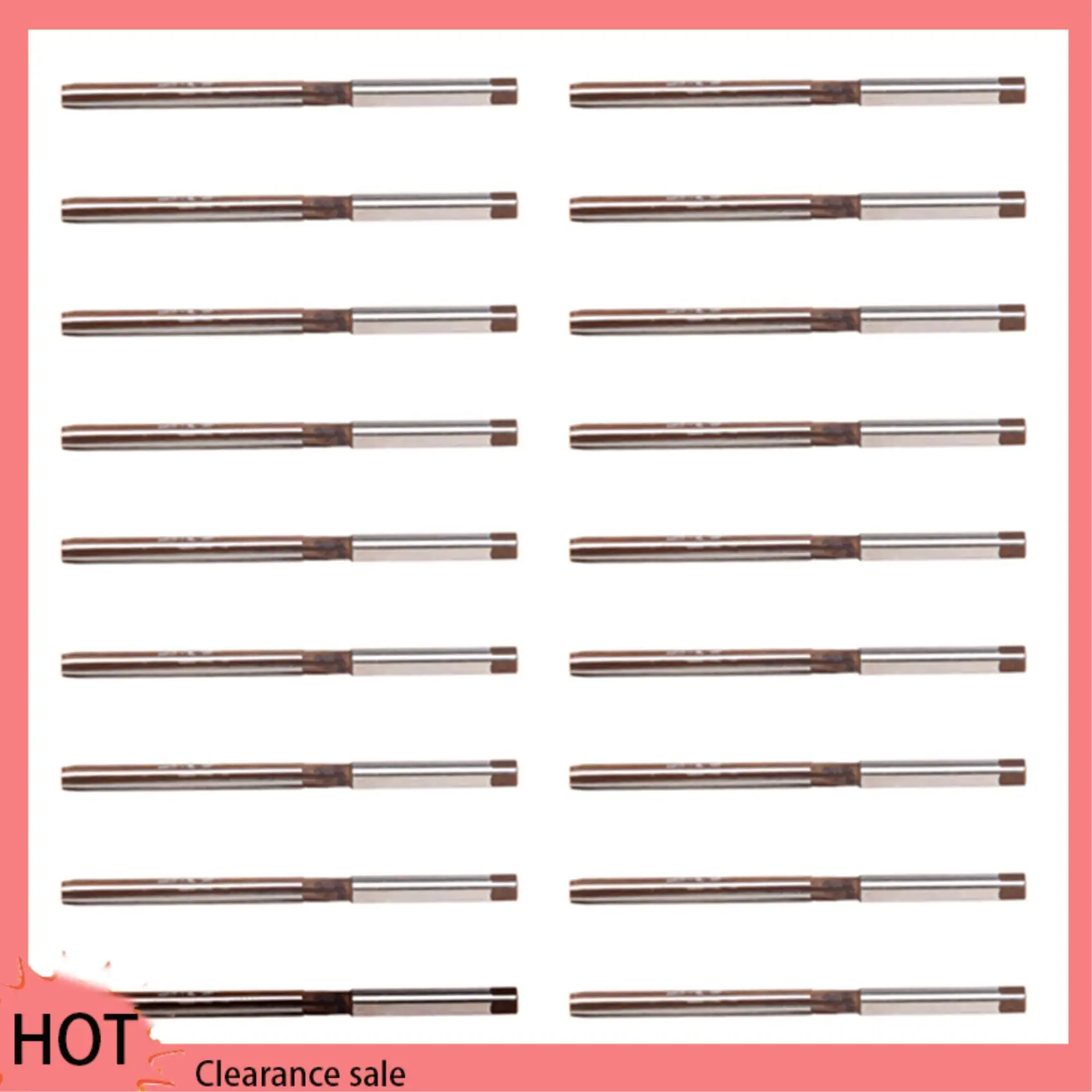 A88Z 20X High Speed Steel Straight Shank 5Mm 6-Flute Hand Reamer 3.3 Inch Length
A88Z 20X High Speed Steel Straight Shank 5Mm 6-Flute Hand Reamer 3.3 Inch Length