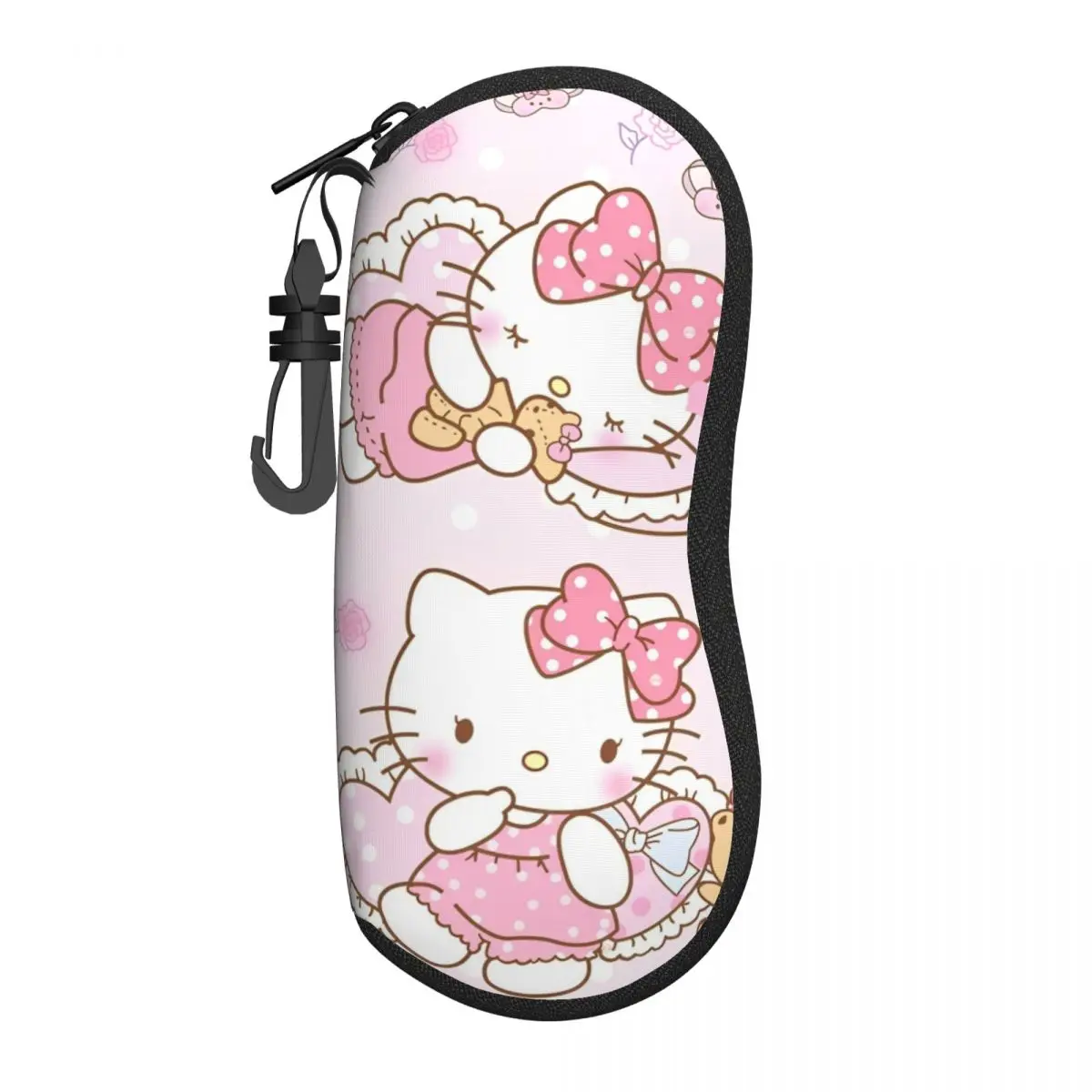 Чехол для очков Hello Kitty Kawaii с героями мультфильмов, чехол для солнцезащитных очков на заказ, для мужчин и женщин, повседневная защита для очков, модная коробка для очков
Чехол для очков Hello Kitty Kawaii с героями мультфильмов, чехол для солнцезащитных очков на заказ, для мужчин и женщин, повседневная защита для очков, модная коробка для очков
