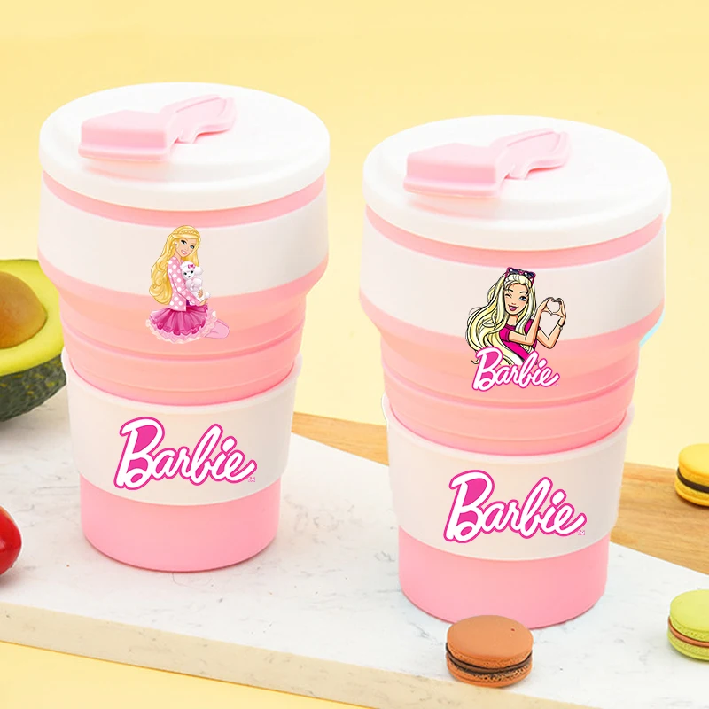 Barbied Silicone Collapsible Cups with Lid Gir Portable Folding Anime Patterns Water Bottle Outdoors Sports Leak Proof Water Cup
Barbied Silicone Collapsible Cups with Lid Gir Portable Folding Anime Patterns Water Bottle Outdoors Sports Leak Proof Water Cup