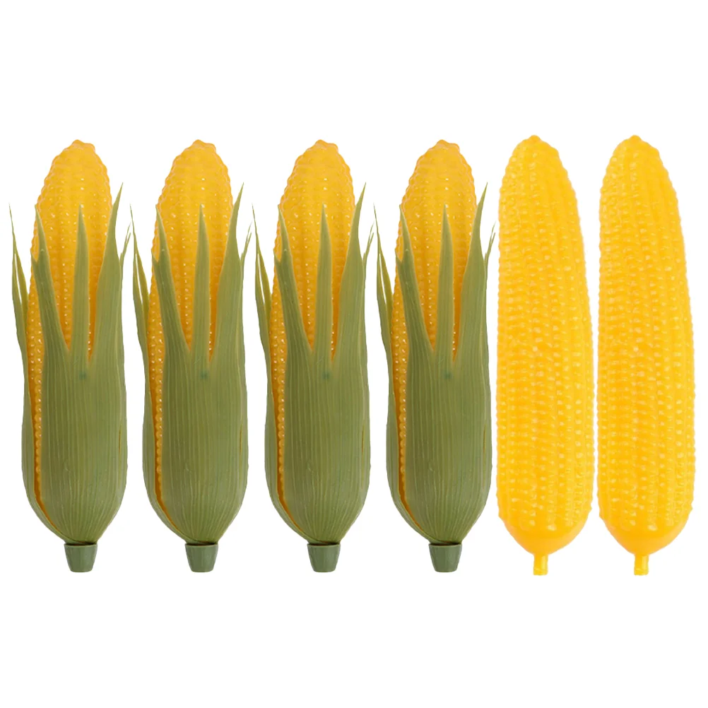 6 Pcs Simulation Corn Lifelike Decorations Fake Artificial Simulated Corns Ornament Plastic
6 Pcs Simulation Corn Lifelike Decorations Fake Artificial Simulated Corns Ornament Plastic