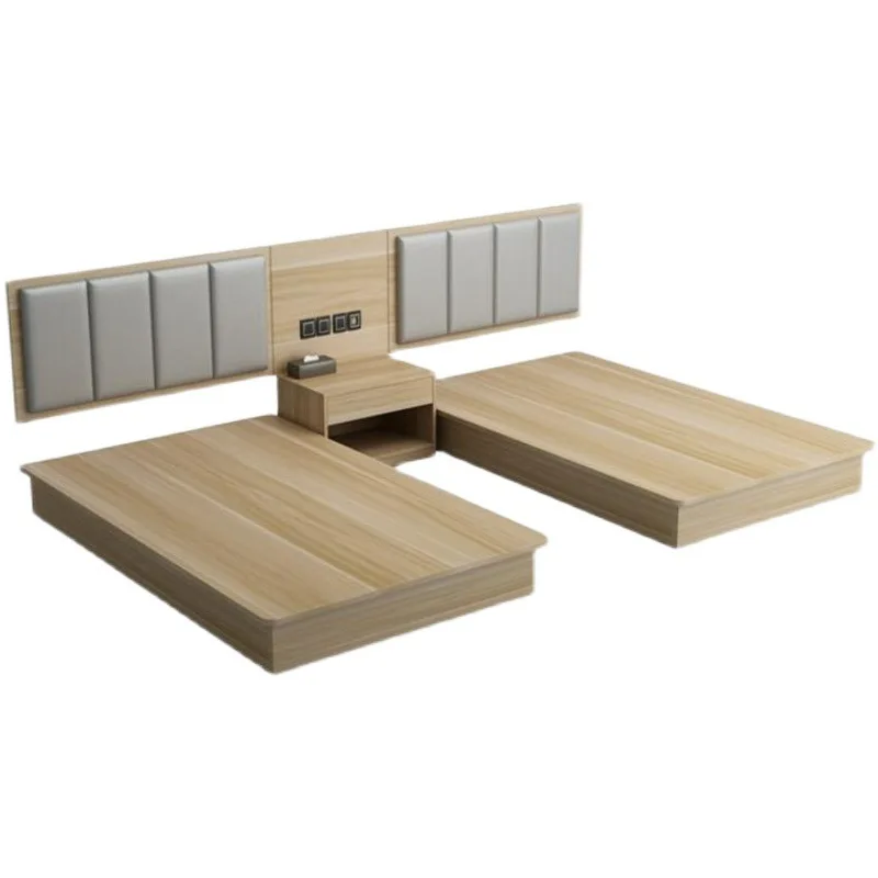 #Minimalist Style Custom Wood Bed 120-180cm with CE Certification for Hotel Apartment Use
#Minimalist Style Custom Wood Bed 120-180cm with CE Certification for Hotel Apartment Use