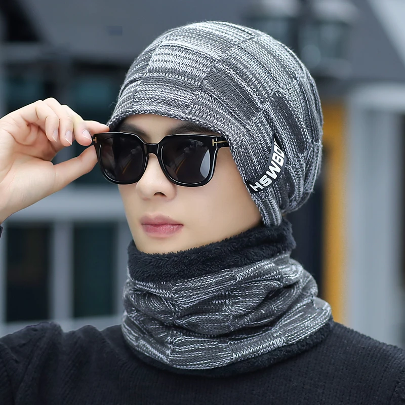 Новая мужская зимняя теплая шерстяная шапка, уличная защита ушей, теплая толстая велосипедная вязаная шапка, шарф, ветрозащитные козырьки, кепка Tide Gorras
Новая мужская зимняя теплая шерстяная шапка, уличная защита ушей, теплая толстая велосипедная вязаная шапка, шарф, ветрозащитные козырьки, кепка Tide Gorras