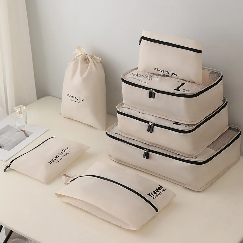 7Pcs/Set Travel Storage Bag Waterproof Large Capacity Luggage Luggage Storage Bags Clothes Sorting Storage Bag Set Travel Bag
7Pcs/Set Travel Storage Bag Waterproof Large Capacity Luggage Luggage Storage Bags Clothes Sorting Storage Bag Set Travel Bag