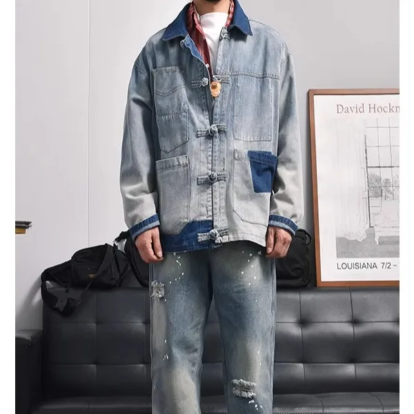 Loose Fit Men's Jaet Hip Hop Sle High Street Trend Hong Kong Sle Japanese Harajuku Korean Version Spring Autumn Outerwear
Loose Fit Men's Jaet Hip Hop Sle High Street Trend Hong Kong Sle Japanese Harajuku Korean Version Spring Autumn Outerwear