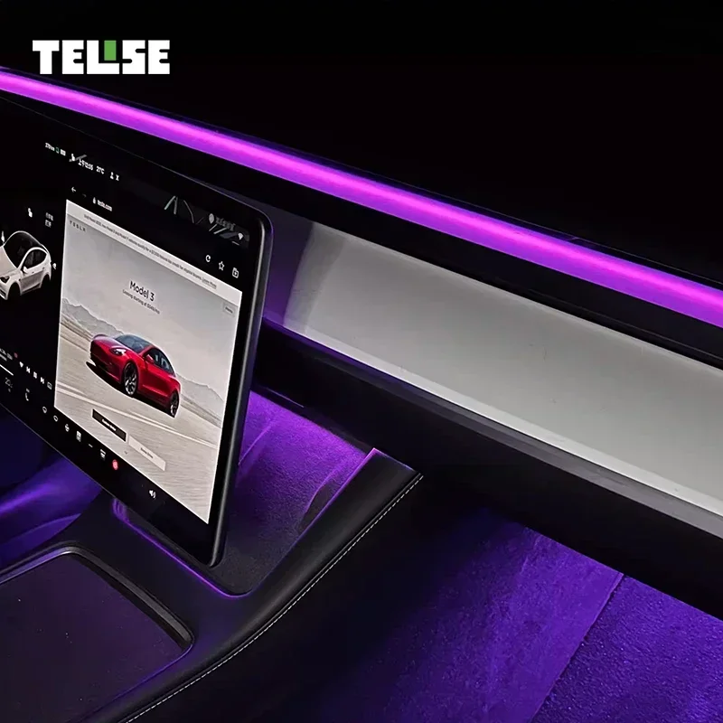 TELISE новый внутренний многоцветный 128 RGB автомобильный лазерный комплект окружающего освещения светодиодная резьба для Tesla Model X
TELISE новый внутренний многоцветный 128 RGB автомобильный лазерный комплект окружающего освещения светодиодная резьба для Tesla Model X