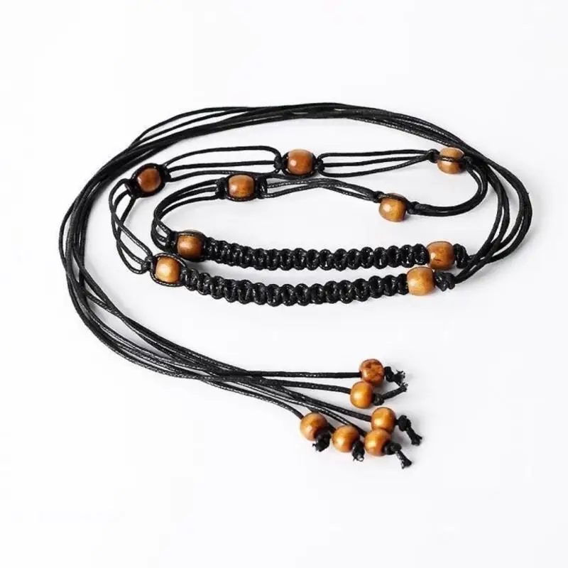 652F Fashionable Bohemian Waist Chain For Women Men Breathable Nylon Braided Belt For Summer Outfits
652F Fashionable Bohemian Waist Chain For Women Men Breathable Nylon Braided Belt For Summer Outfits