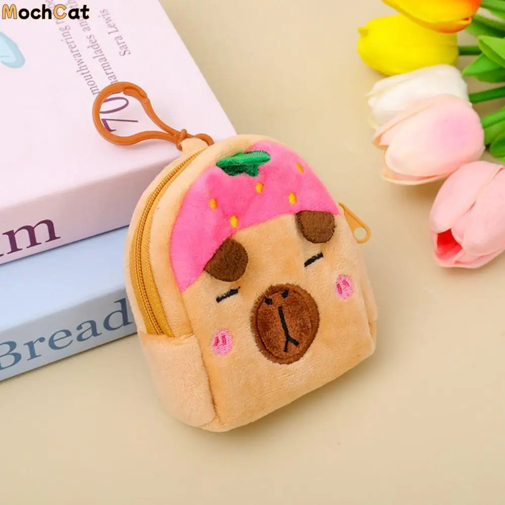Cartoon Animal Capybara Plush Coin Purse Watermelon Pineapple Biscuit Change Pouch Mini Hamburg Coin Holder Birthday Gift
Cartoon Animal Capybara Plush Coin Purse Watermelon Pineapple Biscuit Change Pouch Mini Hamburg Coin Holder Birthday Gift