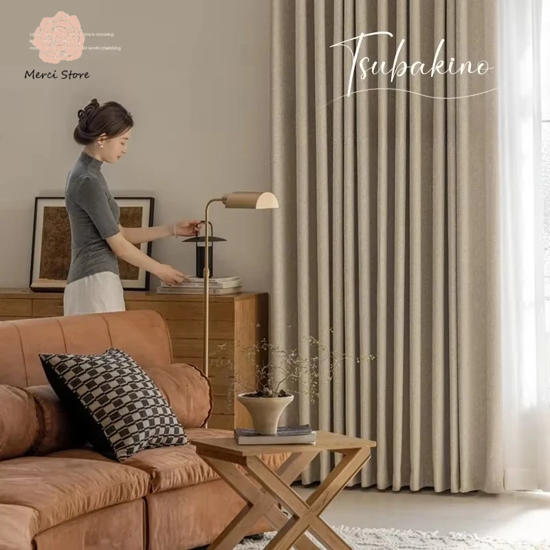Herringbone Jacquard Blackout Cotton Linen Blend Cream Curtains for Living Dining Room Bedroom Modern Luxury Home Decor Custom
Herringbone Jacquard Blackout Cotton Linen Blend Cream Curtains for Living Dining Room Bedroom Modern Luxury Home Decor Custom