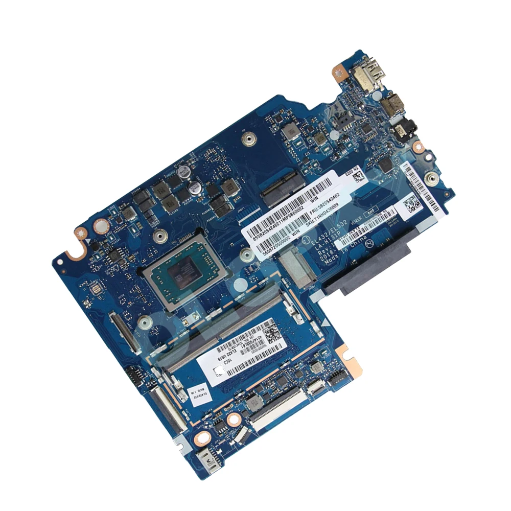 EL432/EL532 LA-H131P For Lenovo ideapad S340-15API Laptop Motherboard with R3-3200U R5-3500U R7-3700U CPU 4G-RAM 5B20S42245
EL432/EL532 LA-H131P For Lenovo ideapad S340-15API Laptop Motherboard with R3-3200U R5-3500U R7-3700U CPU 4G-RAM 5B20S42245