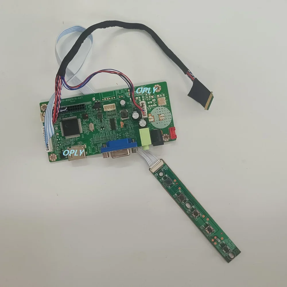 Плата контроллера 58C HDMI-совместимая для LP154WP4 B141PW04 V0 LP154WP2 LP154WP3 VGA Scren ЖК-дисплей DIY светодиодная панель монитора
Плата контроллера 58C HDMI-совместимая для LP154WP4 B141PW04 V0 LP154WP2 LP154WP3 VGA Scren ЖК-дисплей DIY светодиодная панель монитора