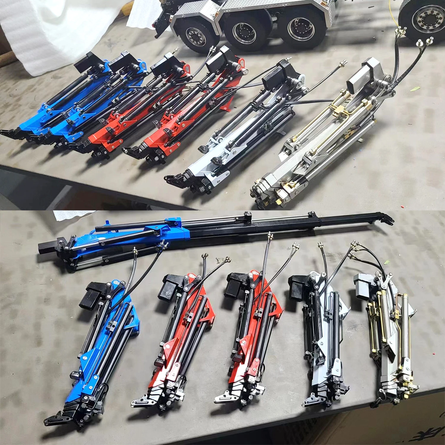 Metal Fly Jib Arm Crane for 1/14 RC Hydraulic Dumper Car Radio Controlled Tipper Tractor Truck DIY Model Vehicles Toy Model
Metal Fly Jib Arm Crane for 1/14 RC Hydraulic Dumper Car Radio Controlled Tipper Tractor Truck DIY Model Vehicles Toy Model