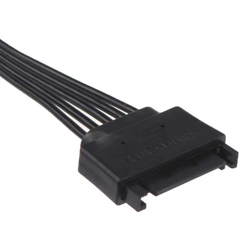 SATA 15Pin Male To Female Power Extension Cord HDD SSD Power Cord SATA PC Power Cord 18AWG Pure Copper Tinned Wire
SATA 15Pin Male To Female Power Extension Cord HDD SSD Power Cord SATA PC Power Cord 18AWG Pure Copper Tinned Wire