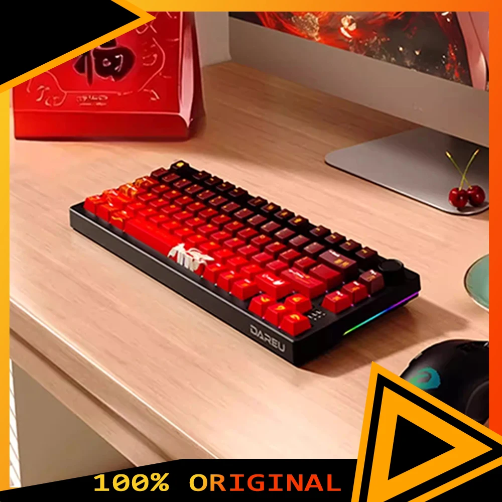 DAREU EK75 Mechanical Keyboard Three Mods Low Delay RGB Gaming Keyboard High Endurance Gasket Hot Swap Pc Accessories Gifts
DAREU EK75 Mechanical Keyboard Three Mods Low Delay RGB Gaming Keyboard High Endurance Gasket Hot Swap Pc Accessories Gifts