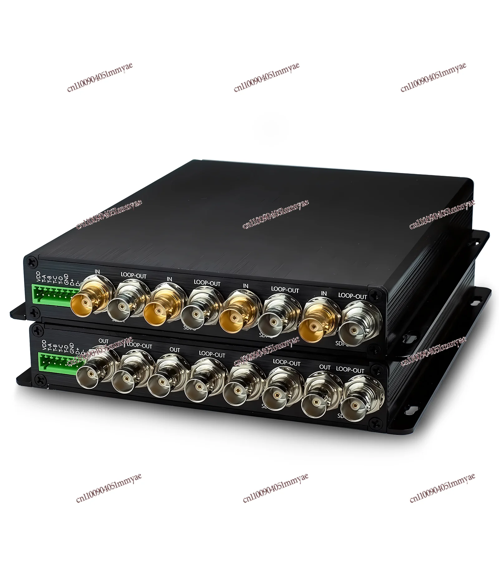 4-Channel HD/3GSDI Optical Transceiver Bidirectional Audio with Loop Output SDI Fiber Extender, Single Mode 20km
4-Channel HD/3GSDI Optical Transceiver Bidirectional Audio with Loop Output SDI Fiber Extender, Single Mode 20km