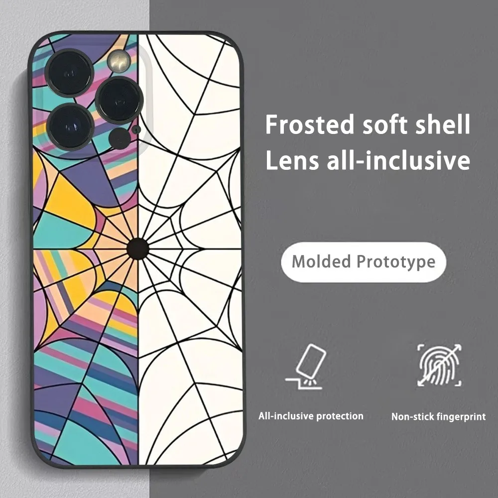 Halloween Spider Web Phone Case For iPhone 15 14 13 12 11 Pro Xs Max Mini XR X 78 Plus Black Frosted Soft Shell Funda
Halloween Spider Web Phone Case For iPhone 15 14 13 12 11 Pro Xs Max Mini XR X 78 Plus Black Frosted Soft Shell Funda