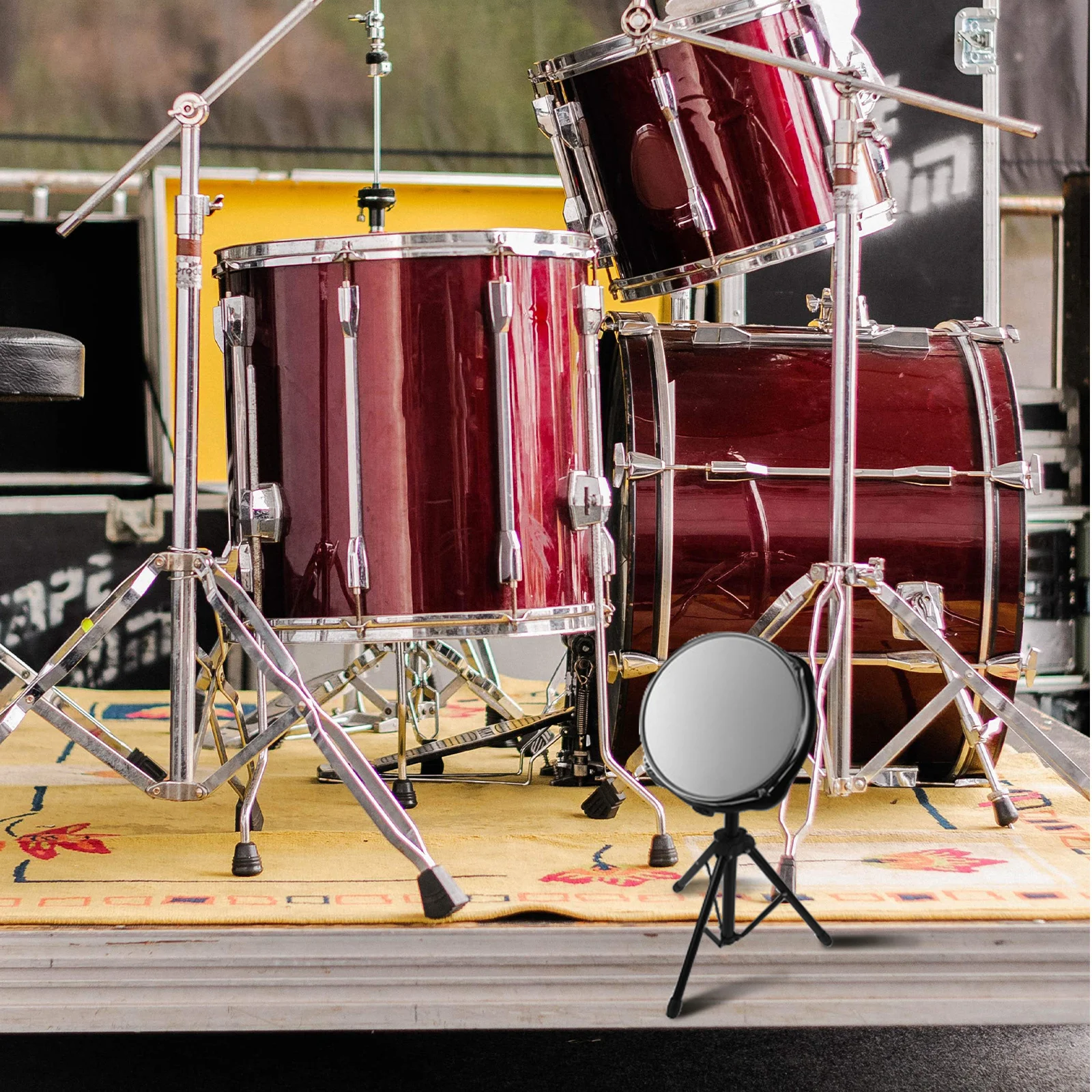 1 pc Durable Simulation Dumb Drum Pad For Practice Beginners White Portable Mute Cushion Trainer Silencing Convenient Home
1 pc Durable Simulation Dumb Drum Pad For Practice Beginners White Portable Mute Cushion Trainer Silencing Convenient Home