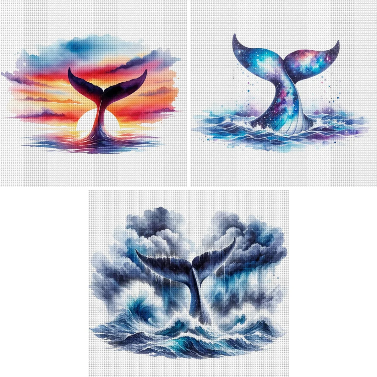 Whale Tail Fantasy Cross Stitch Kit DIY 11CT Embroidery Home Wall Decor Gift Handmade Material Frameless Semi-Finished 36×36cm
Whale Tail Fantasy Cross Stitch Kit DIY 11CT Embroidery Home Wall Decor Gift Handmade Material Frameless Semi-Finished 36×36cm