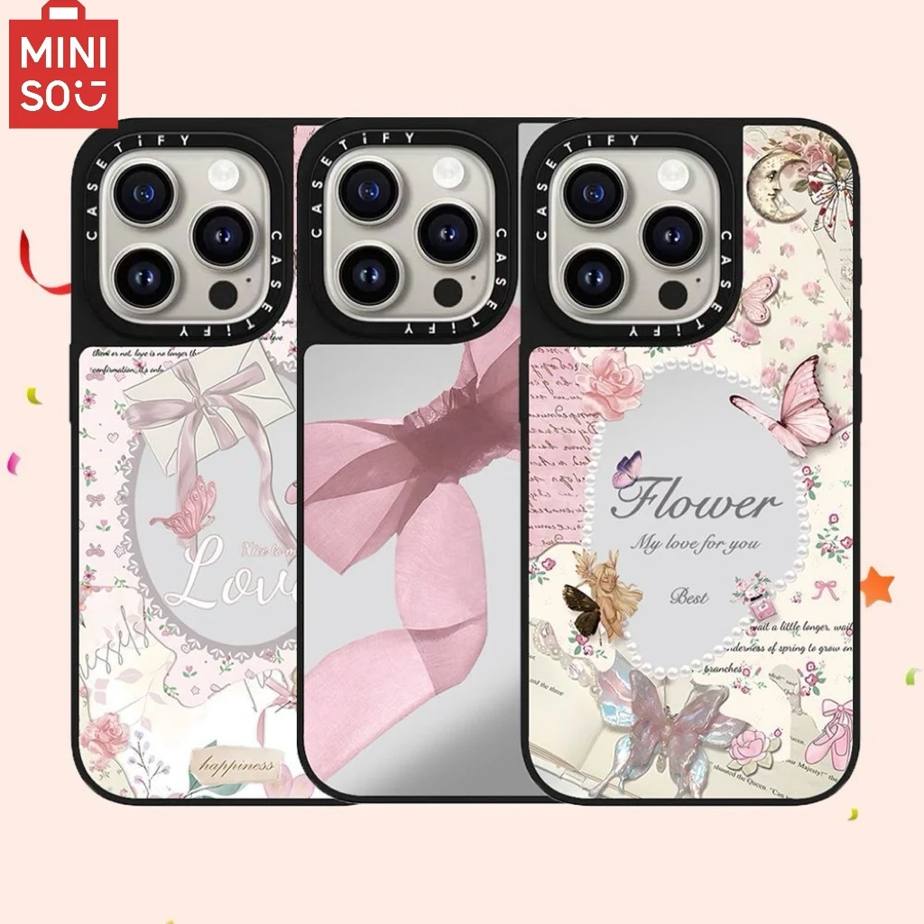 MINISO co-branded LOVE permanent bow iPhone16ProMax phone case 15 artistic fashion 14
MINISO co-branded LOVE permanent bow iPhone16ProMax phone case 15 artistic fashion 14