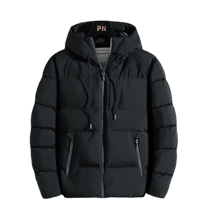 Winter New Fashion Hooded Men Thick Warm Jacket Versatile Solid Color Male Casual Coat
Winter New Fashion Hooded Men Thick Warm Jacket Versatile Solid Color Male Casual Coat