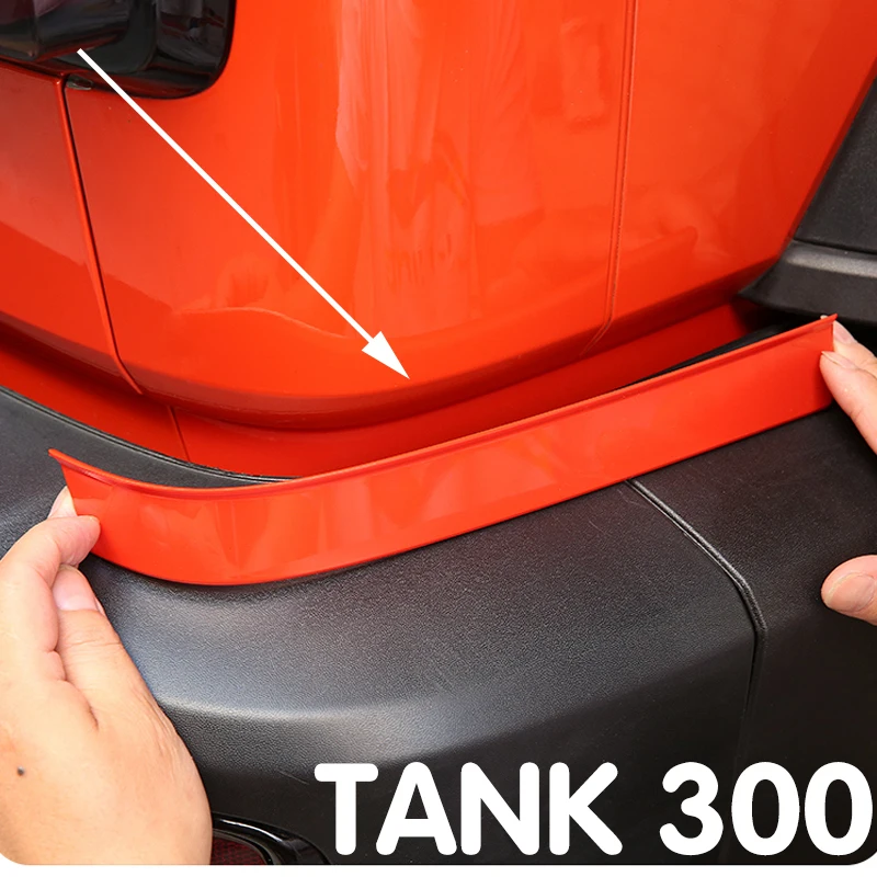 ABS Plastic For GWM Great Wall Tank 300 2022 2023 Car Tailgate Left And Right Rear Corner guard Trim Strip Exterior Accessories
ABS Plastic For GWM Great Wall Tank 300 2022 2023 Car Tailgate Left And Right Rear Corner guard Trim Strip Exterior Accessories