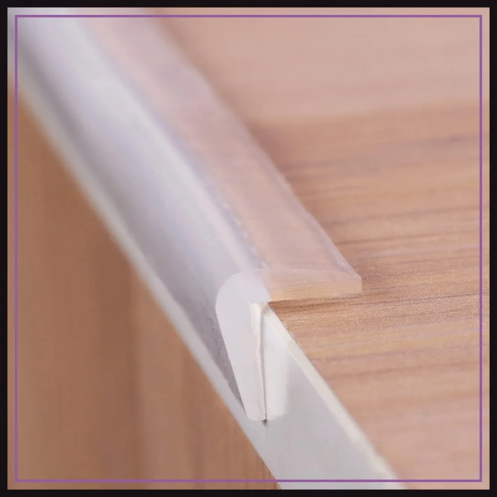 Silicone Edge Protector, Clear Baby Proofing Corner Guard, Pre-Taped Soft Bumper for Furniture, 3FT
Silicone Edge Protector, Clear Baby Proofing Corner Guard, Pre-Taped Soft Bumper for Furniture, 3FT