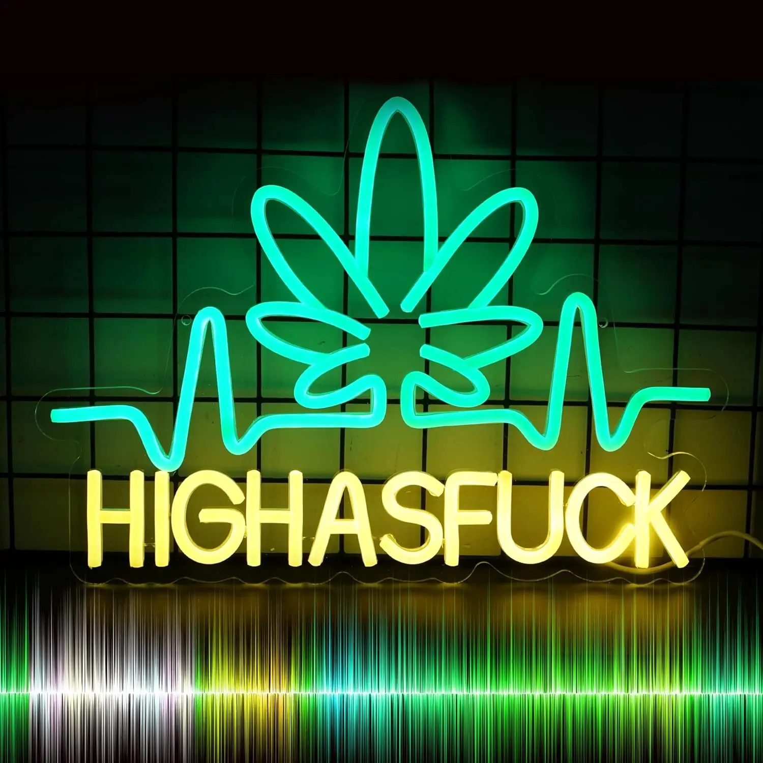 Green Leaf Weed Neon Sign LED Neon Light for Bedroom Living Room Bar Man Cave Game Room Hotel Birthday Party Decor Unique Gifts
Green Leaf Weed Neon Sign LED Neon Light for Bedroom Living Room Bar Man Cave Game Room Hotel Birthday Party Decor Unique Gifts