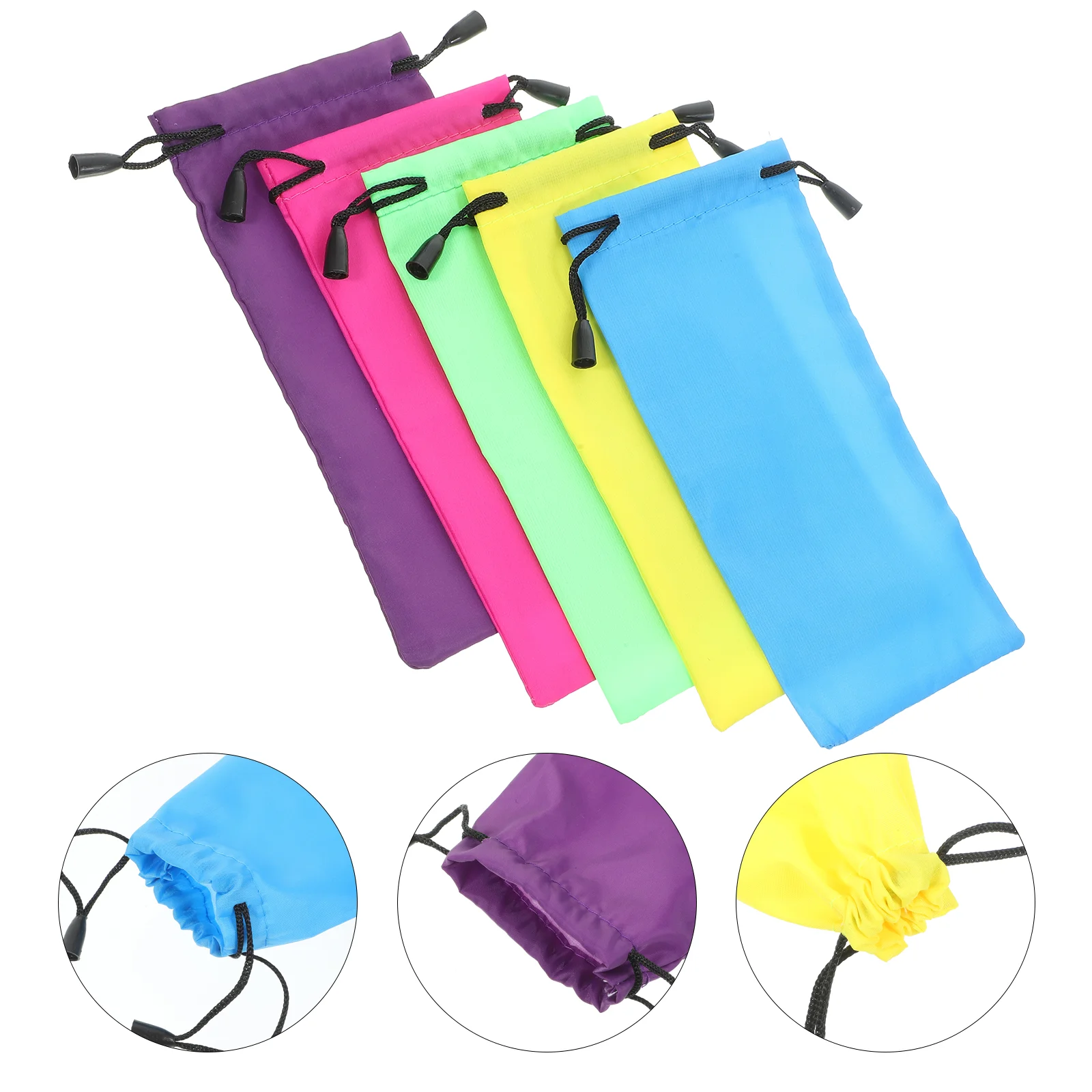 20 Pcs Sunglasses Storage Pouches Eyeglasses Organizers Bag Multipurpose Colorful Case Compact
20 Pcs Sunglasses Storage Pouches Eyeglasses Organizers Bag Multipurpose Colorful Case Compact