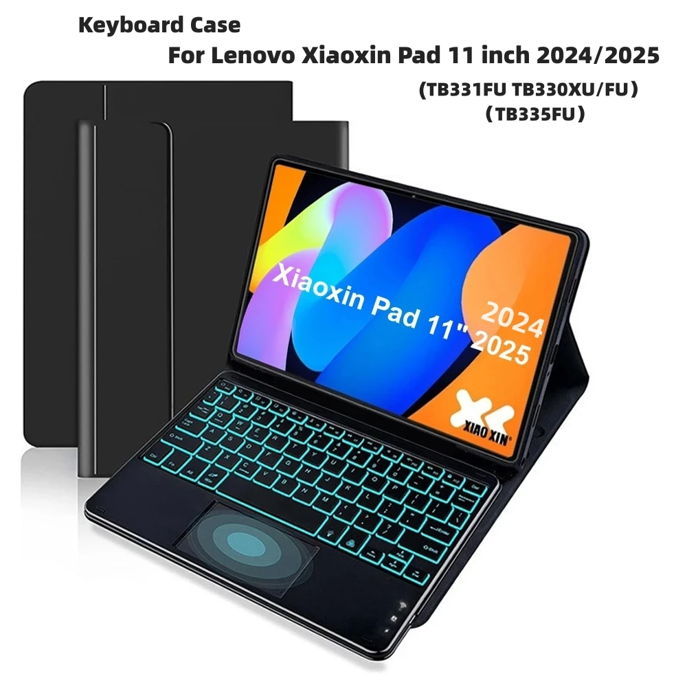 Keyboard Case For Lenovo Xiaoxin Pad 11 inch TB335FC 2025 M11 TB331FU TB330XU/FU 11" 2024 Keyboard cover for Xiaoxin Pad 11 Inch
Keyboard Case For Lenovo Xiaoxin Pad 11 inch TB335FC 2025 M11 TB331FU TB330XU/FU 11" 2024 Keyboard cover for Xiaoxin Pad 11 Inch