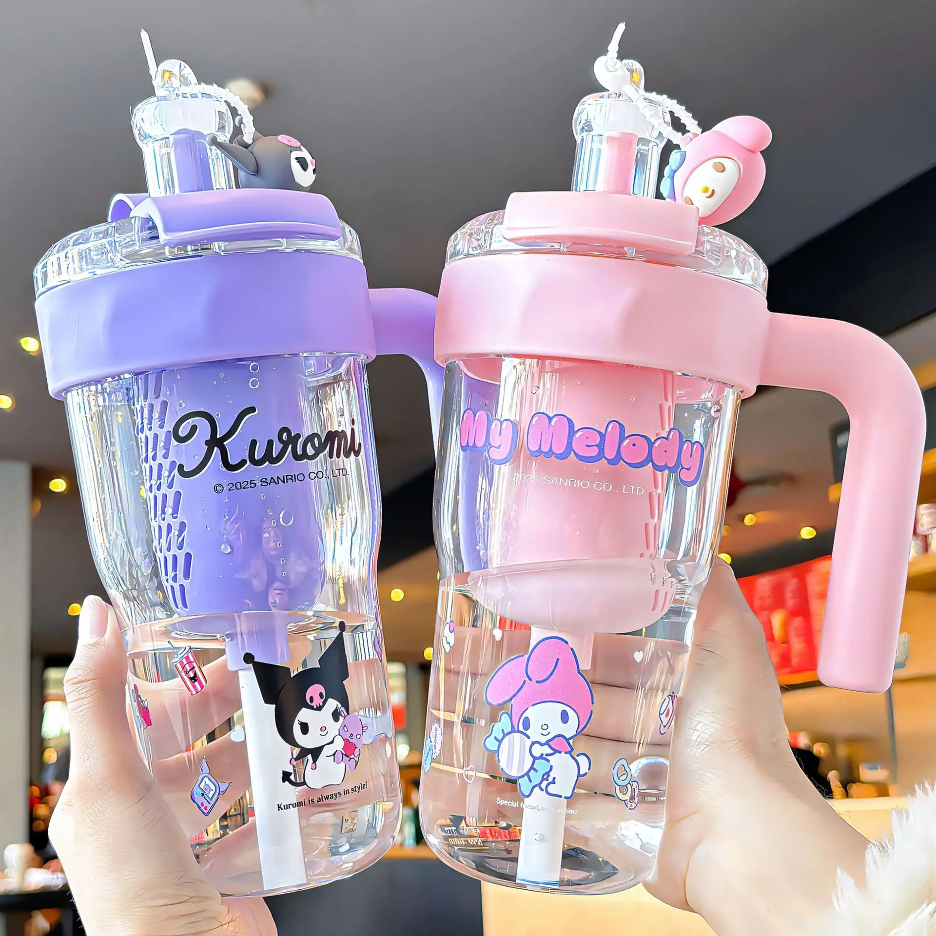 Kuromi Sanrio Girl Ice-king Cup Girls Straw Cup Student Large Capacity Cute Portable Plastic Water Cup Hot Sell Anime Portable
Kuromi Sanrio Girl Ice-king Cup Girls Straw Cup Student Large Capacity Cute Portable Plastic Water Cup Hot Sell Anime Portable