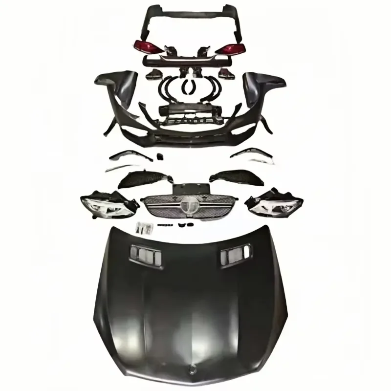 For GLE350 GLE400 GLE450 W166 Body Kit Front and Rear Bumper with Fog Light Cutouts Upgradable for Model Year
For GLE350 GLE400 GLE450 W166 Body Kit Front and Rear Bumper with Fog Light Cutouts Upgradable for Model Year