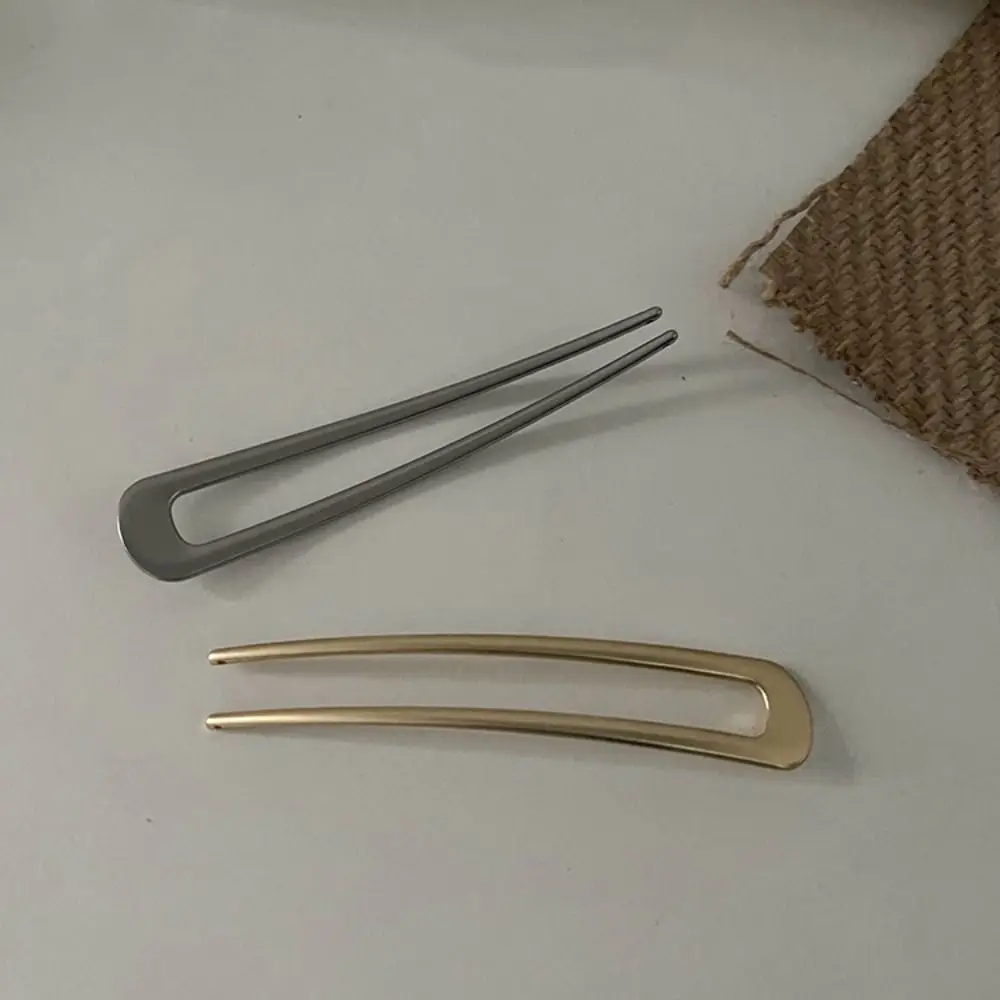 Beauty Metal U Shape Barrettes Simple Electroplate Chinese Hair Pin Fashion Retro Hair Clip Hair Accessory
Beauty Metal U Shape Barrettes Simple Electroplate Chinese Hair Pin Fashion Retro Hair Clip Hair Accessory