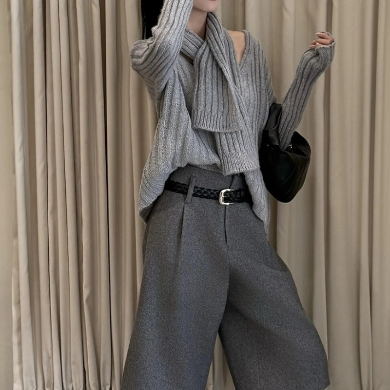 Minimalist Autumn and Winter New Minimalist Casual Sweater Women's Scarf
Minimalist Autumn and Winter New Minimalist Casual Sweater Women's Scarf