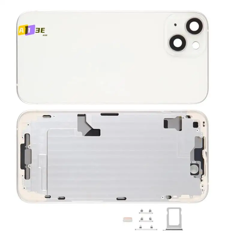 A13E-Battery New Back Housing For Iphone 14 Housing Back Cover+Mid Chassis Frame+SIM Tray+Side Key 14 Middle Frame
A13E-Battery New Back Housing For Iphone 14 Housing Back Cover+Mid Chassis Frame+SIM Tray+Side Key 14 Middle Frame