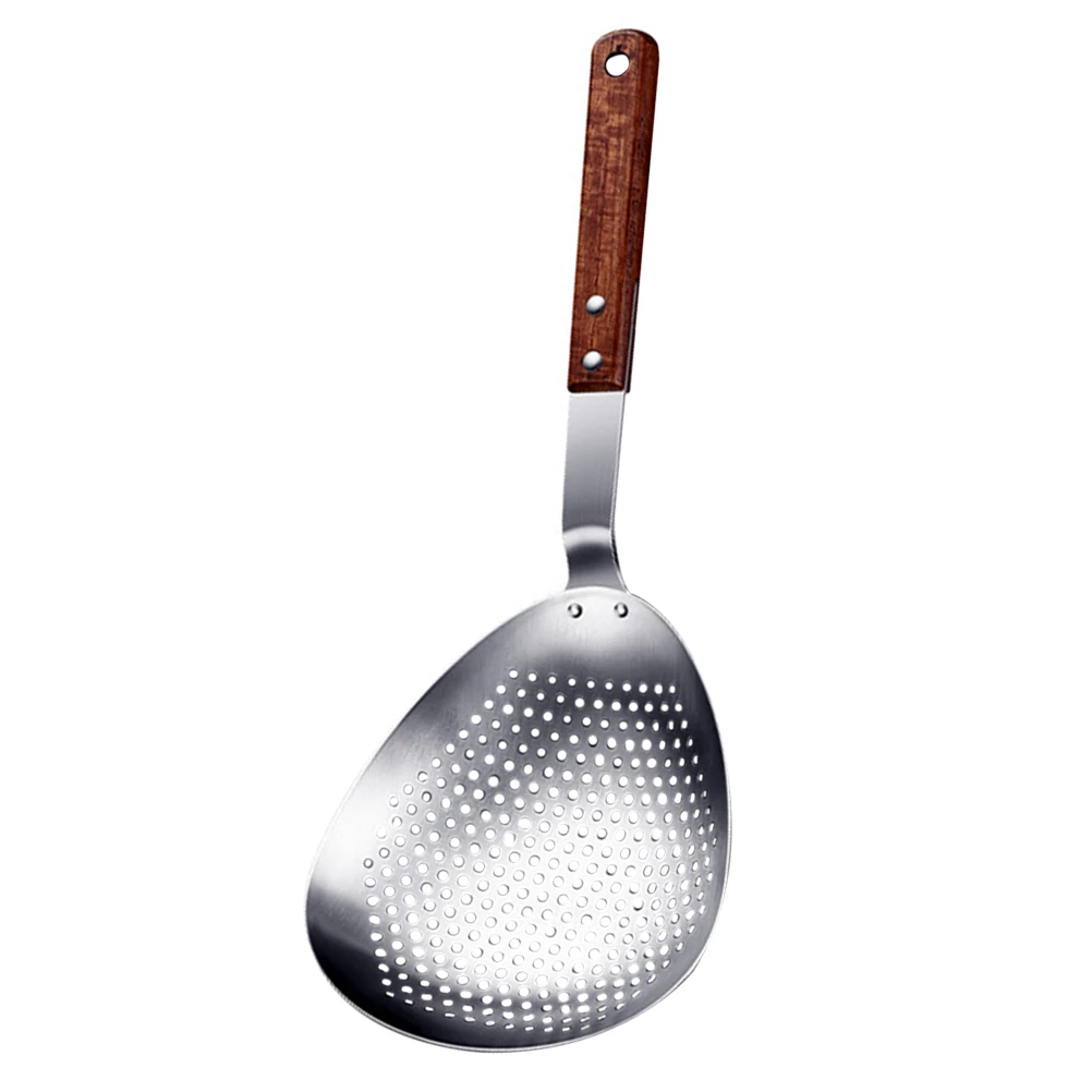 Stainless Steel Pepper Spoon Fried Food Colander Kitchen Filtering Oil Tool Frying Strainer Wood Noodle
Stainless Steel Pepper Spoon Fried Food Colander Kitchen Filtering Oil Tool Frying Strainer Wood Noodle