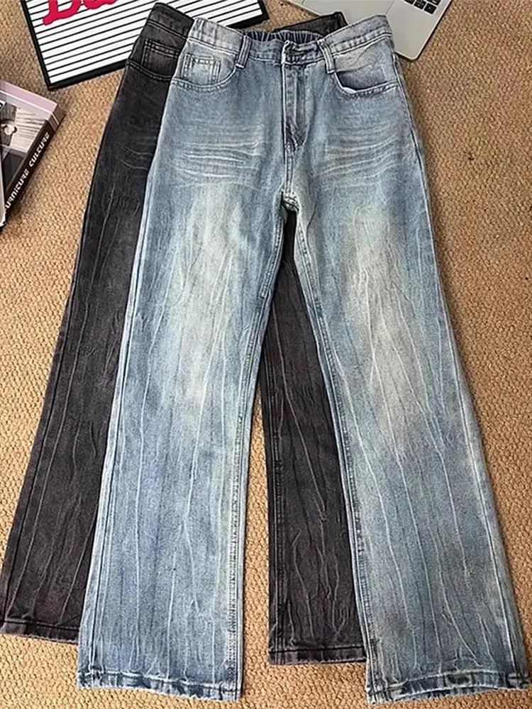 American High Street Lightning Bamboo Fiber Denim Jeans Men's Sle Autumn Waed Slim Straight Micro Flared Long Trousers
American High Street Lightning Bamboo Fiber Denim Jeans Men's Sle Autumn Waed Slim Straight Micro Flared Long Trousers