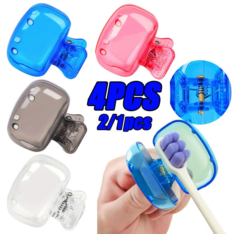 4/1PCS Travel Toothbrush Head Covers Toothbrush Protector Cap Brush Pod Case Protective Portable Plastic Clip Household Travel
4/1PCS Travel Toothbrush Head Covers Toothbrush Protector Cap Brush Pod Case Protective Portable Plastic Clip Household Travel