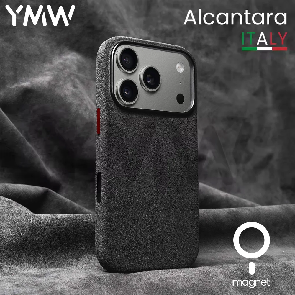 Чехол YMW ALCANTARA для iPhone 17 16 Pro Max, совместимый с Magsafe, роскошный бизнес-суперкар, интерьер, такой же замшевый кожаный чехол для телефона 
Чехол YMW ALCANTARA для iPhone 17 16 Pro Max, совместимый с Magsafe, роскошный бизнес-суперкар, интерьер, такой же замшевый кожаный чехол для телефона
