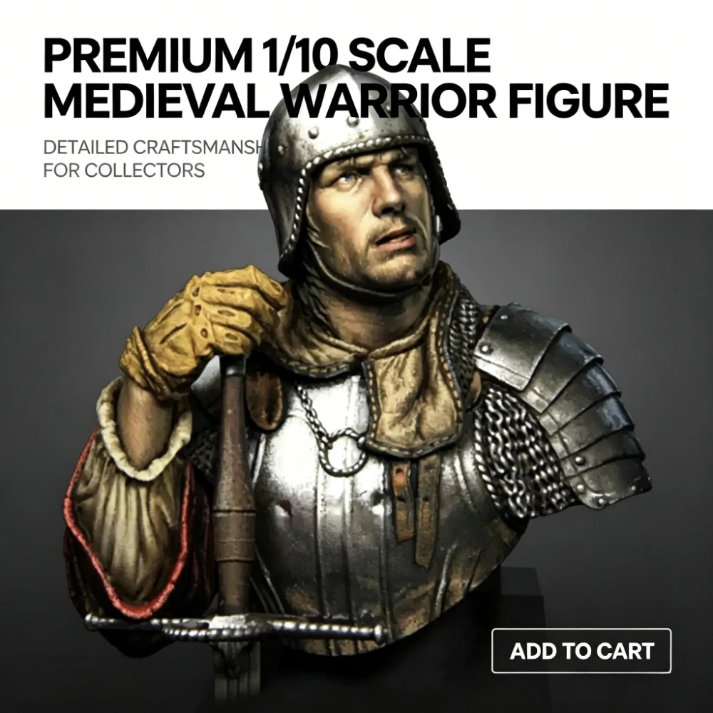 Historical Figure, Cast Resin Model, 1/10 Statue, Resin Model, Needs To Be Assembled, Unpainted
Historical Figure, Cast Resin Model, 1/10 Statue, Resin Model, Needs To Be Assembled, Unpainted