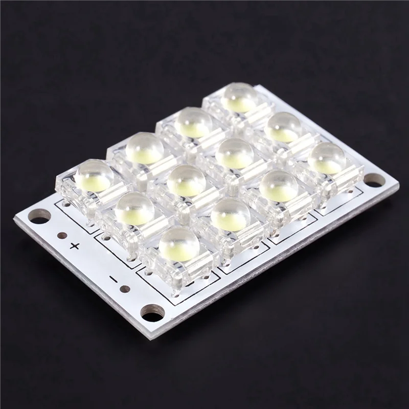 【Rushed】20X New DC 3V 5V 12 LED Super Bright White Piranha LED Circuit Board LED Lights Light Yacht
【Rushed】20X New DC 3V 5V 12 LED Super Bright White Piranha LED Circuit Board LED Lights Light Yacht