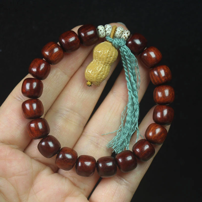 Zambian Purple Old- 9*10mm Peanut Bracelet for Women, Forest-style Sandalwood Buddhist Beads
Zambian Purple Old- 9*10mm Peanut Bracelet for Women, Forest-style Sandalwood Buddhist Beads