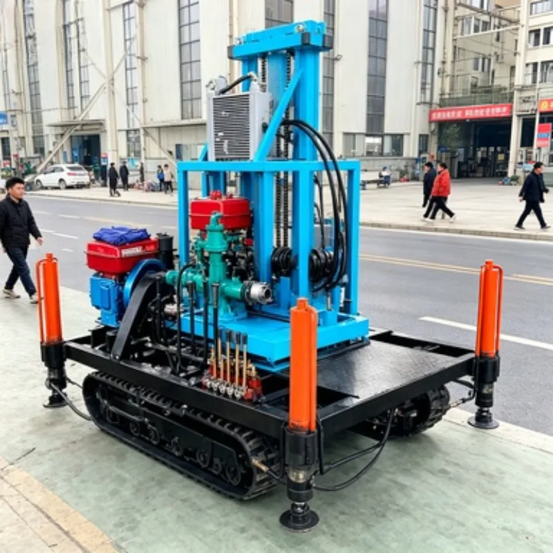 Mini Drilling Rig for Water Well | Petrol Soil Drilling Rig with 100m Depth Capacity for Small-Scale Borehole Projects
Mini Drilling Rig for Water Well | Petrol Soil Drilling Rig with 100m Depth Capacity for Small-Scale Borehole Projects