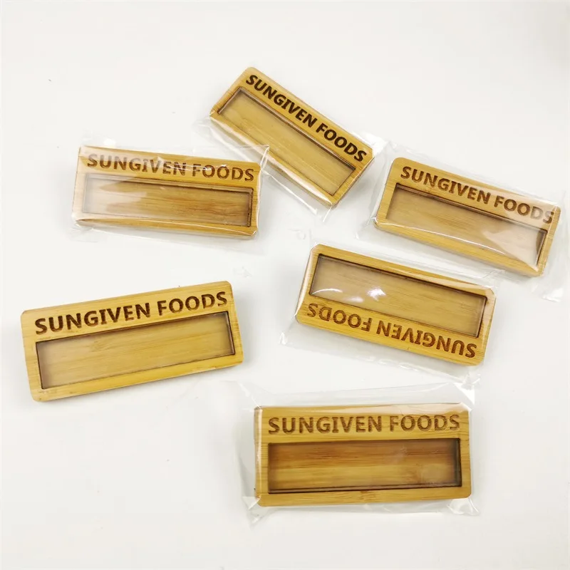 50pcs Laser Engraving Name Badge Holder Round Corner Bamboo Badge Blank Material 70x20mm
50pcs Laser Engraving Name Badge Holder Round Corner Bamboo Badge Blank Material 70x20mm