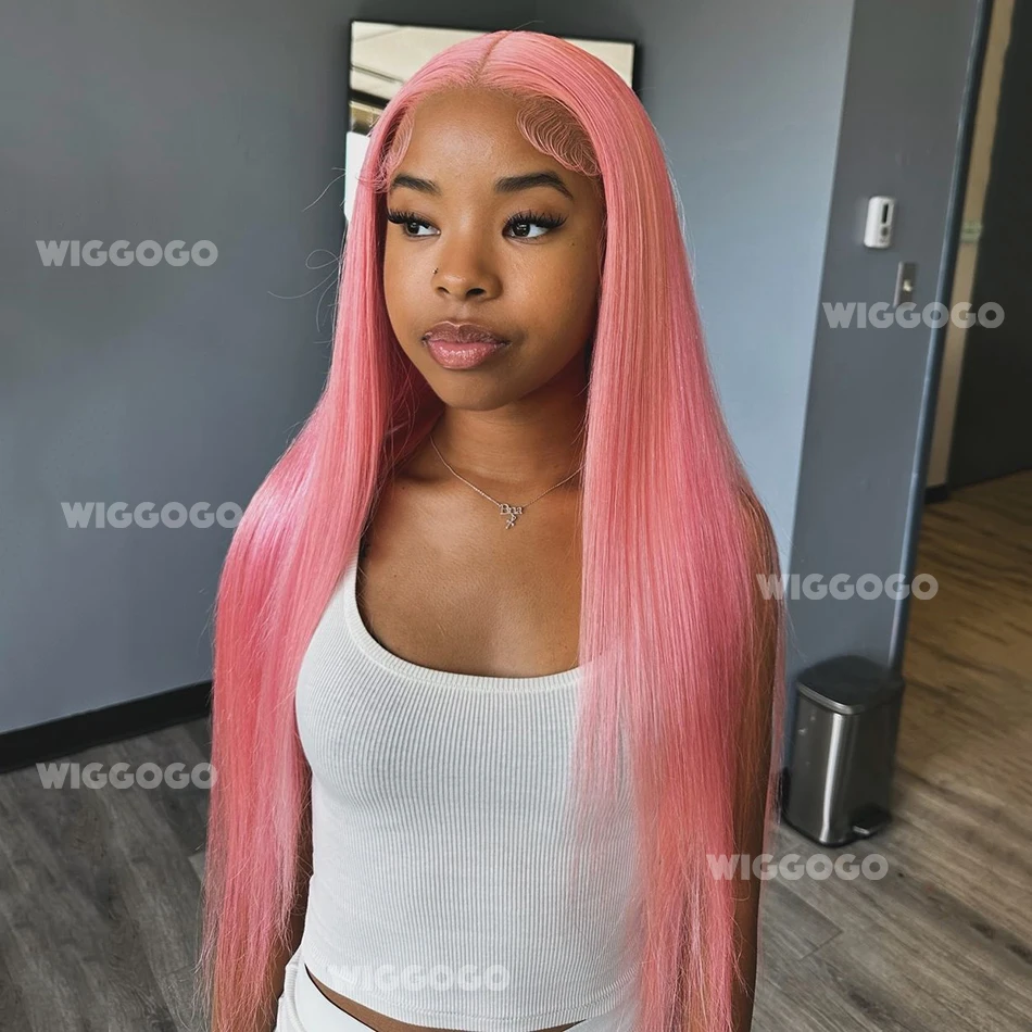 30 36 Inch Pink Human Hair Wig Straight Hd Lace Frontal Wig 13X6 13X4 Brazilian Pre Plucked Colored Lace Front Wigs For Women
30 36 Inch Pink Human Hair Wig Straight Hd Lace Frontal Wig 13X6 13X4 Brazilian Pre Plucked Colored Lace Front Wigs For Women