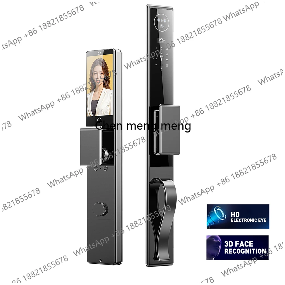 Full Automatic 3D Face Fingerprint Recognition Digital Smart Lock Wood Keyless Cloud Tuya Wifi App Integration Aluminum Alloy
Full Automatic 3D Face Fingerprint Recognition Digital Smart Lock Wood Keyless Cloud Tuya Wifi App Integration Aluminum Alloy