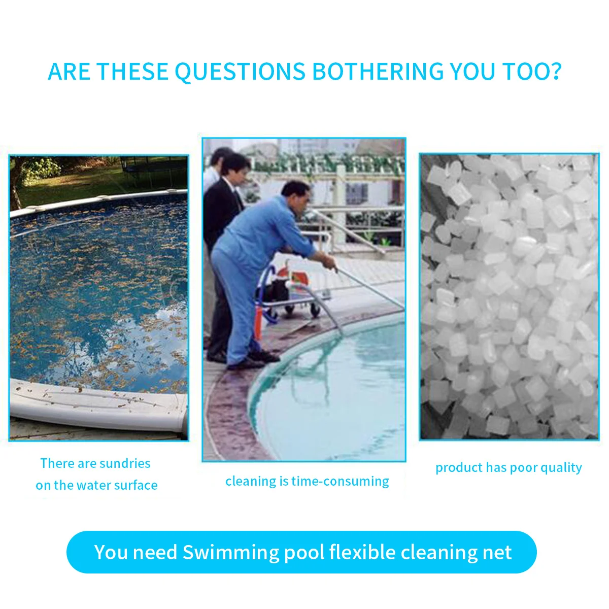 1 pc Cleaning Mesh Net For Swimming Pool Leaf Rake Skimmer Tool With Extension Rod Blue Lightweight Pool Cleaner Pond Fish Tank
1 pc Cleaning Mesh Net For Swimming Pool Leaf Rake Skimmer Tool With Extension Rod Blue Lightweight Pool Cleaner Pond Fish Tank