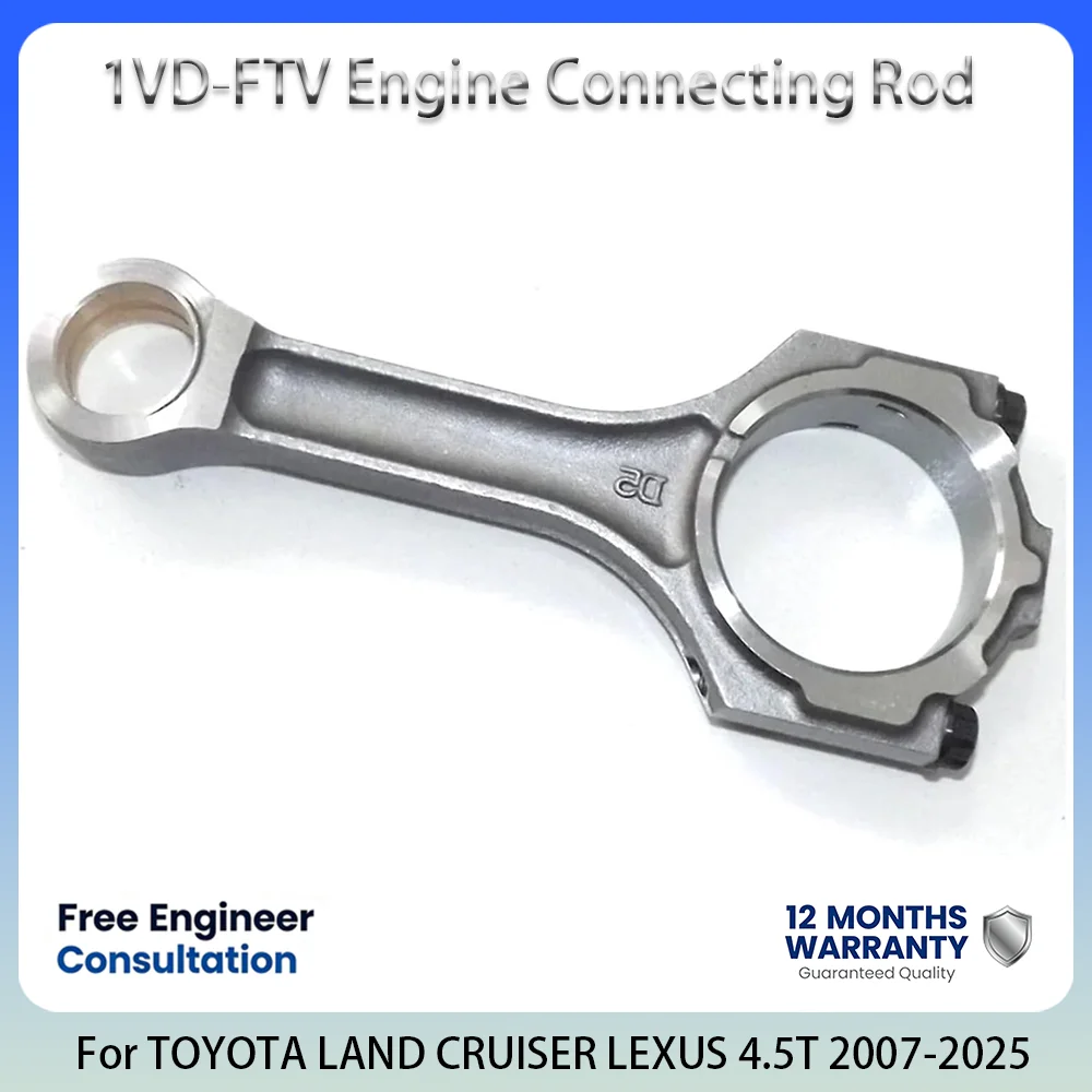 1VD Engine Connecting Rod For TOYOTA LAND CRUISER 200 LEXUS LX450 VDJ201 VDJ76 VDJ200 4.5L 4.5 L T V8 Diesel 07-25 13201-51021
1VD Engine Connecting Rod For TOYOTA LAND CRUISER 200 LEXUS LX450 VDJ201 VDJ76 VDJ200 4.5L 4.5 L T V8 Diesel 07-25 13201-51021