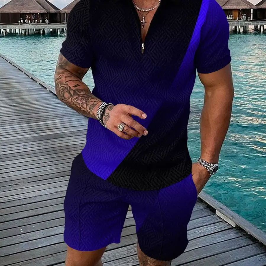 Summer 2025 Men's Sporty Casual Short Sleeve Shorts Set Two-Piece Suite Quick Dry Comfortable Breathable for Traveling And Re...
Summer 2025 Men's Sporty Casual Short Sleeve Shorts Set Two-Piece Suite Quick Dry Comfortable Breathable for Traveling And Re...