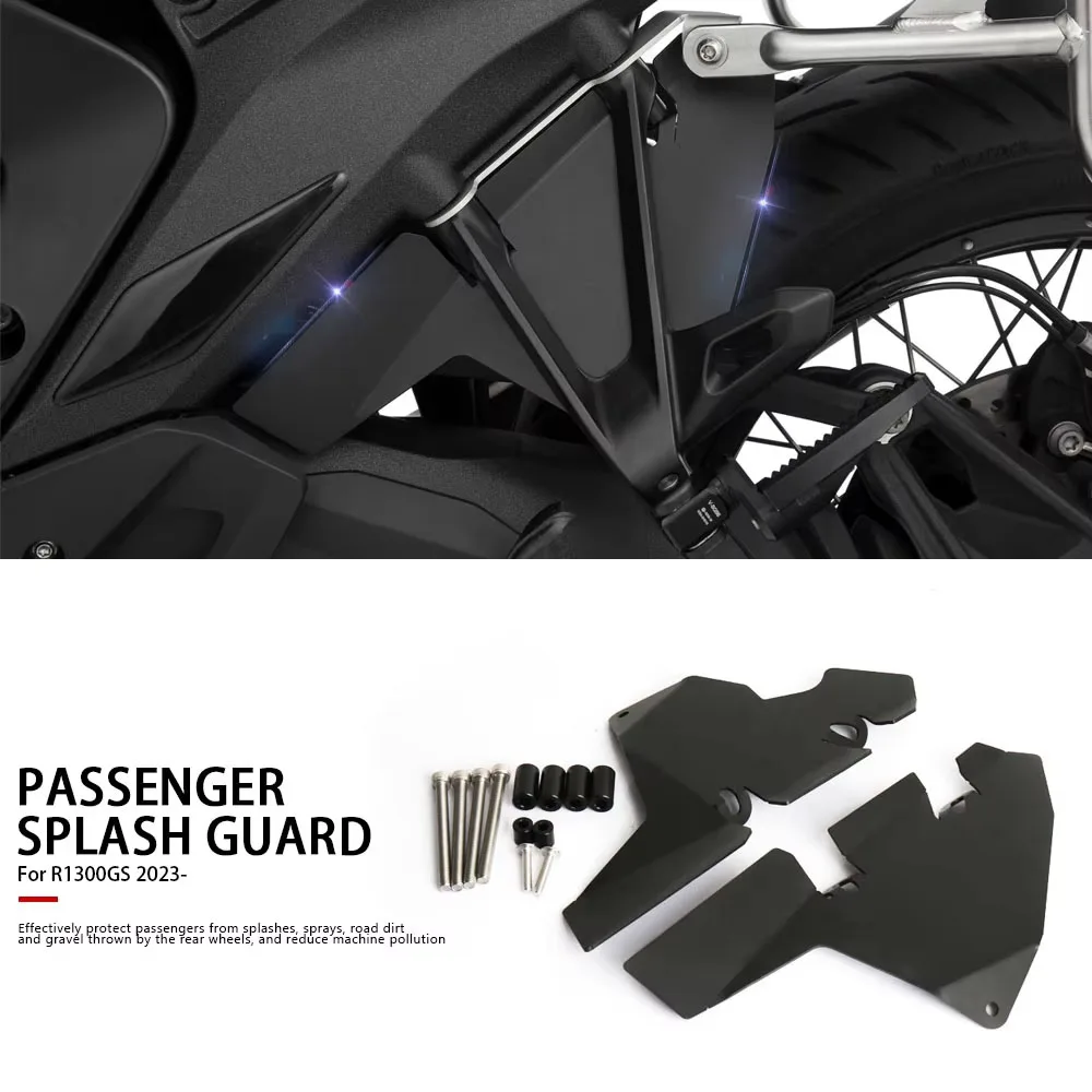 New Rear Side Fender Mudguard Extension Passenger Splash Guard Kit For BMW R1300GS R 1300 GS R1300GS 2023 2024 2025
New Rear Side Fender Mudguard Extension Passenger Splash Guard Kit For BMW R1300GS R 1300 GS R1300GS 2023 2024 2025