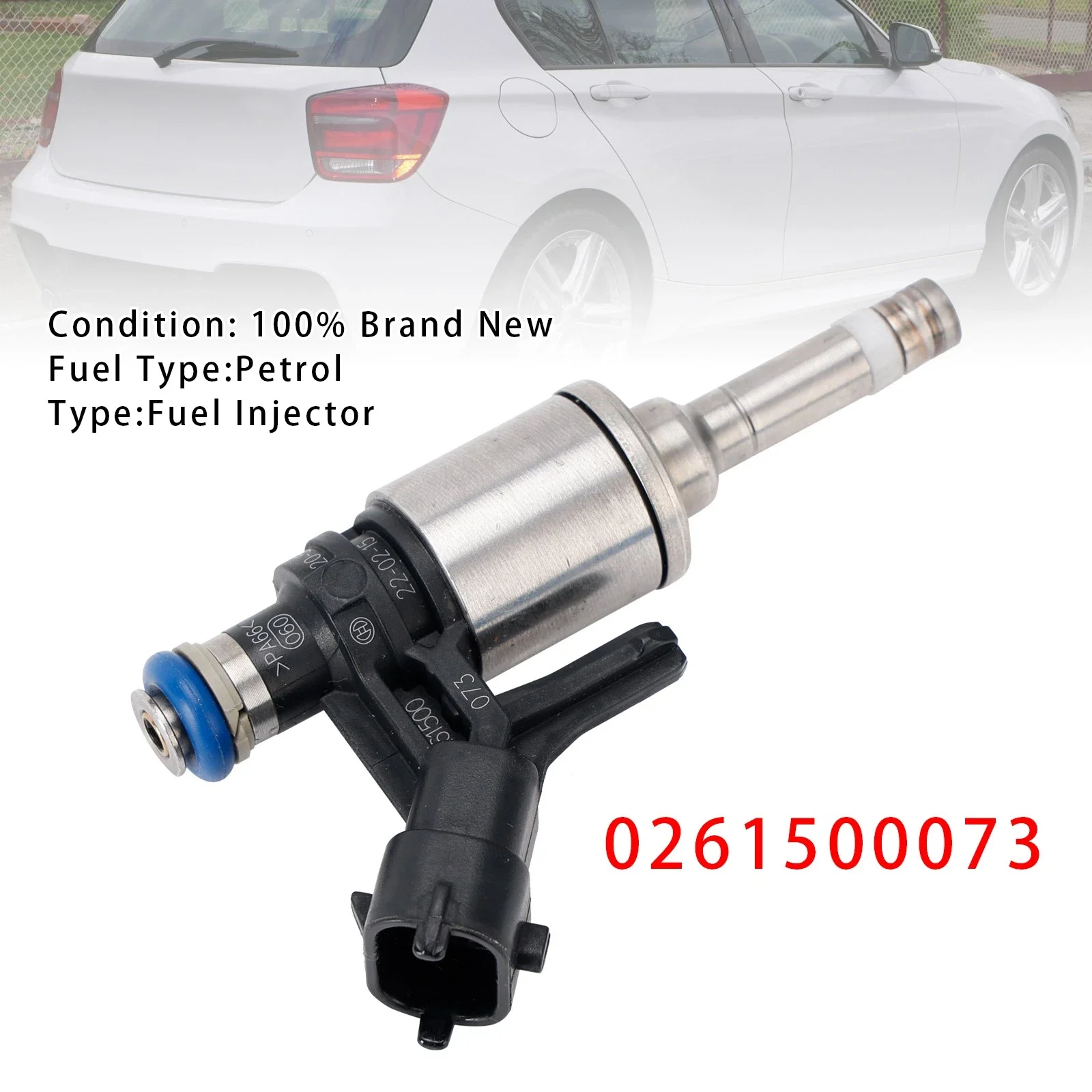 For BMW F21 F30 MINI R55 R56 R60 Peugeot CITROËN 0261500073 1Pcs Car Fuel Injector Replacement Accessories
For BMW F21 F30 MINI R55 R56 R60 Peugeot CITROËN 0261500073 1Pcs Car Fuel Injector Replacement Accessories