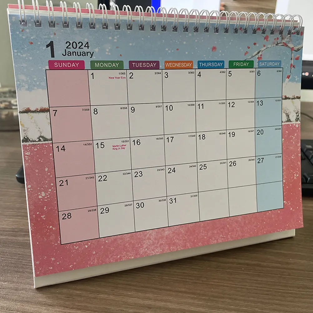 Chic Table Calendar 2024 Full Year Standing Desktop Block Calendar Manual Date Change Decorative Office Desk Decor Small Size
Chic Table Calendar 2024 Full Year Standing Desktop Block Calendar Manual Date Change Decorative Office Desk Decor Small Size